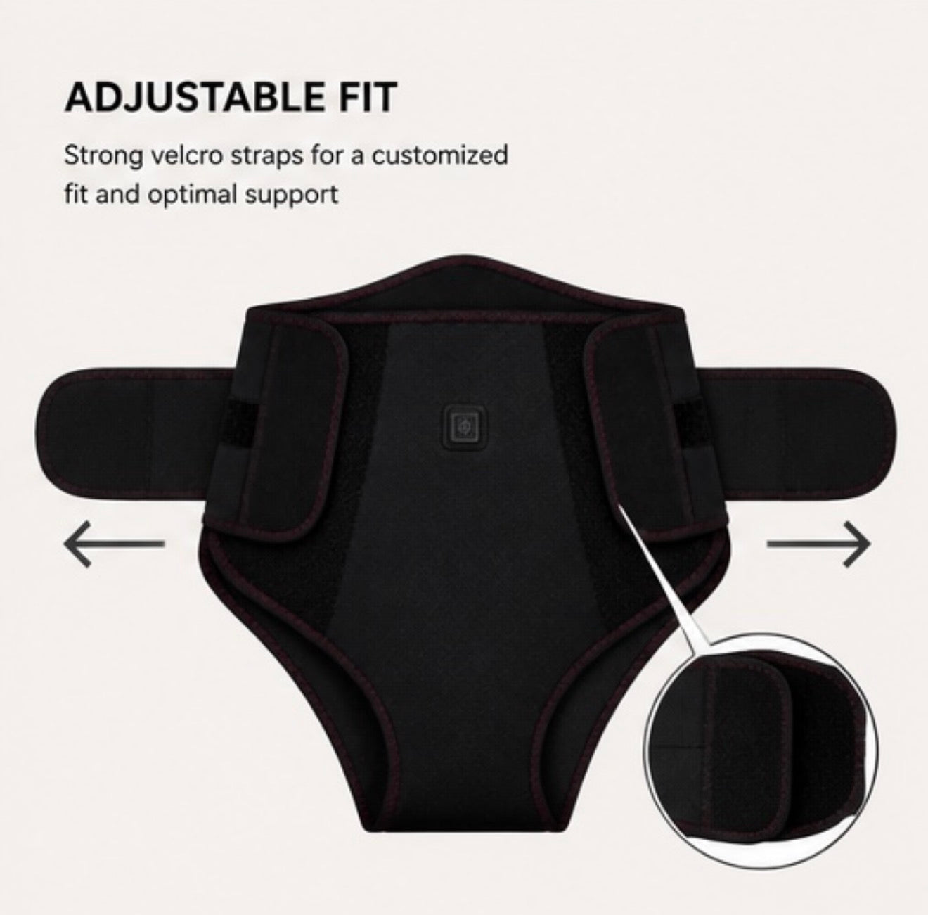 Heat & Vibration Therapy Belt